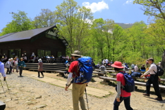 ６月４日　山の鼻の様子