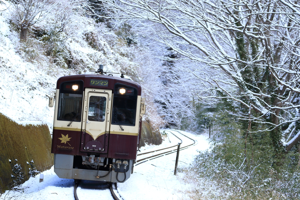 わたらせ雪景　3