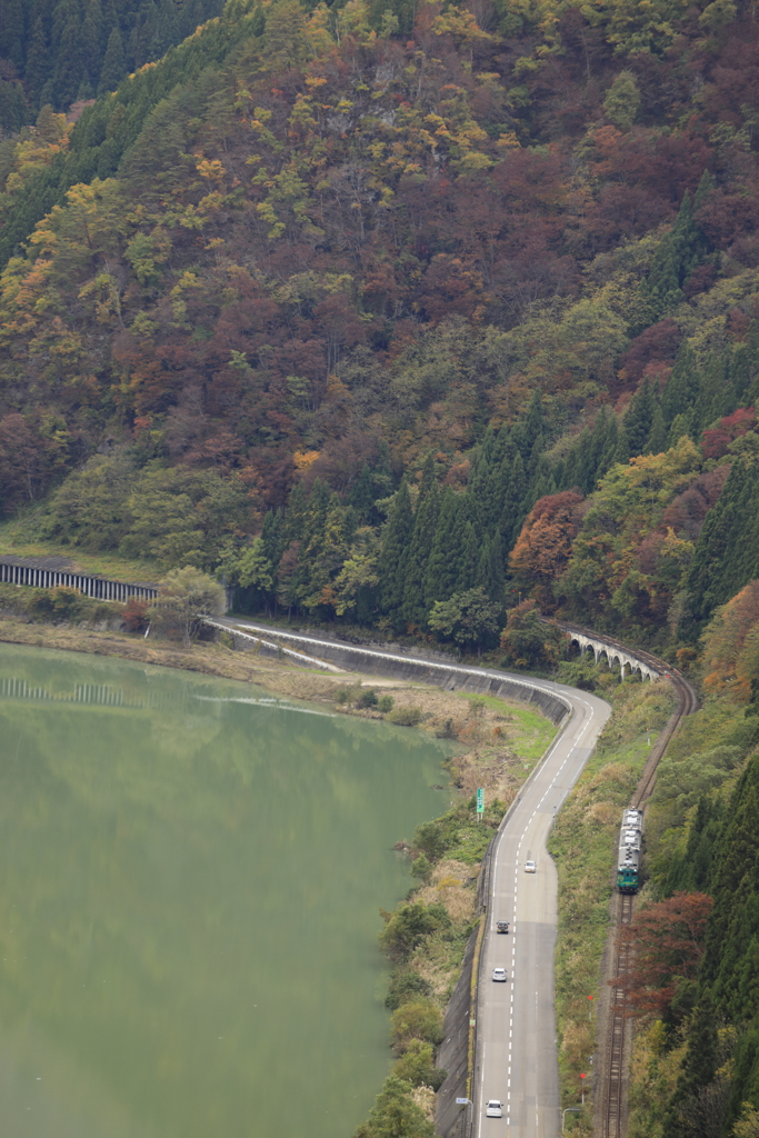 秋の只見線の旅　４