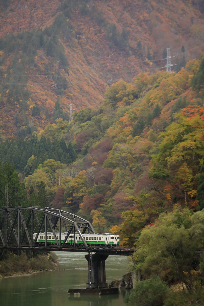 秋の只見線の旅　７