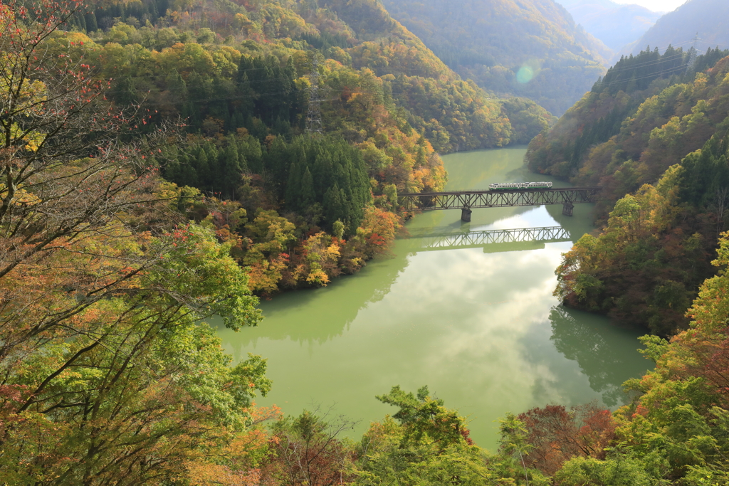 秋の只見線の旅　５