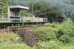 夏の駅