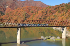 野岩鉄道の秋　４
