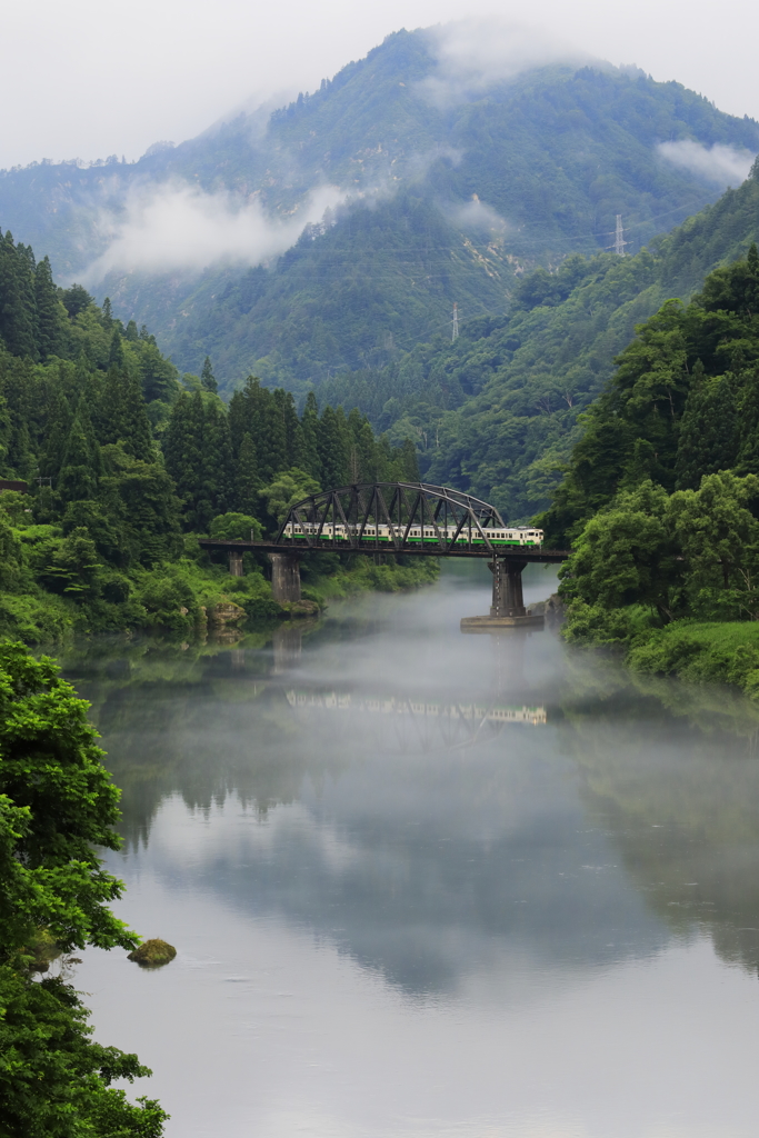 初めての只見線　第四橋梁