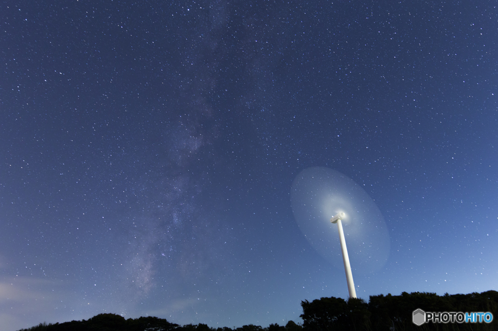 中秋の天の川