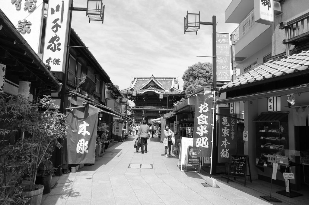 帝釈天参道