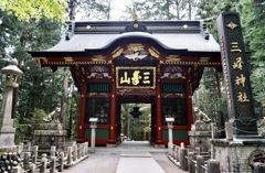 三峰神社! 　空青聖地巡礼!