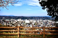 羊山公園　見晴らしの丘　あの花聖地巡礼