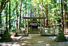 寶登山神社　奥宮!