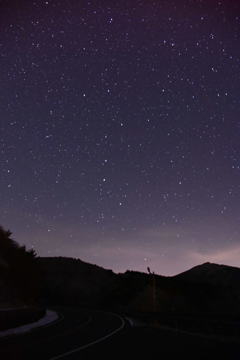 やまなみハイウェイの星空②