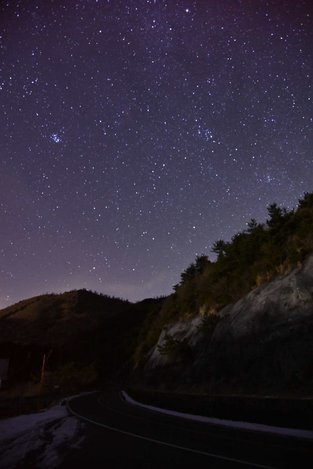 やまなみハイウェイの星空③