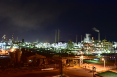 工場夜景巡り④