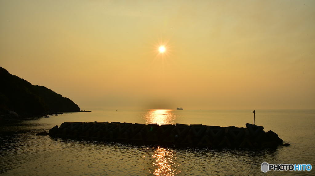 佐賀関の夕暮れ