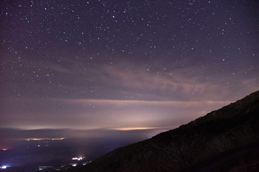 やまなみハイウェイの星空④