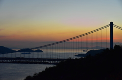 鷲羽山の夕暮れ⑤