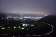 湯布院　夜景