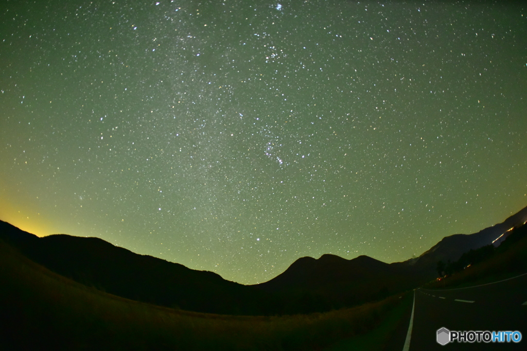 満天の星空