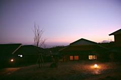 冬の夕方②