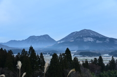 久住高原の夕暮れ④
