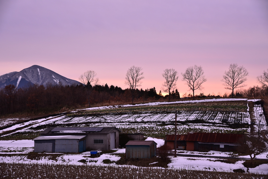 久住高原の夕暮れ②