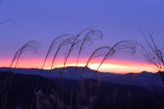 久住高原の夕暮れ⑥