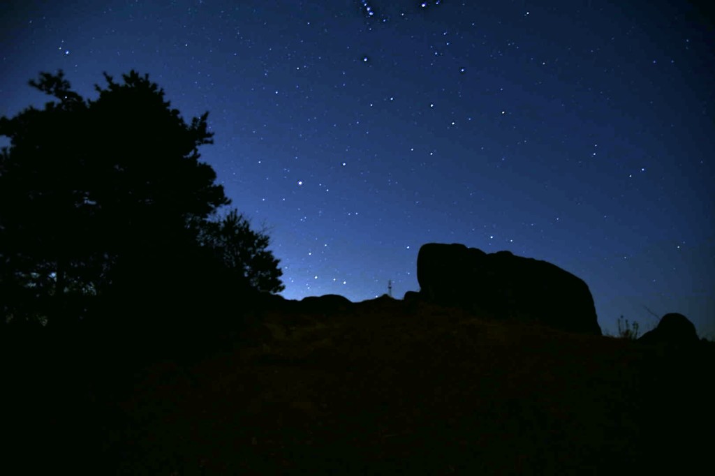 八面山からの星空②