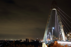 内灘大橋と街並み