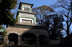 尾山神社正面