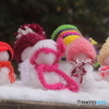 毛糸雪だるま