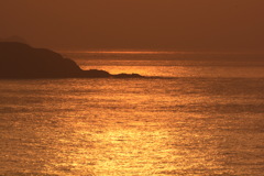 Golden sunset 