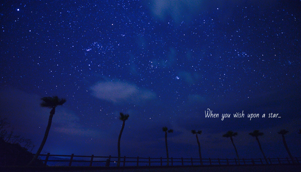 wish upon a star...