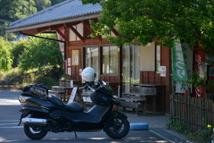 月ヶ瀬で一服