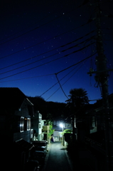 部屋の窓から
