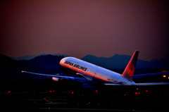 夕暮れ