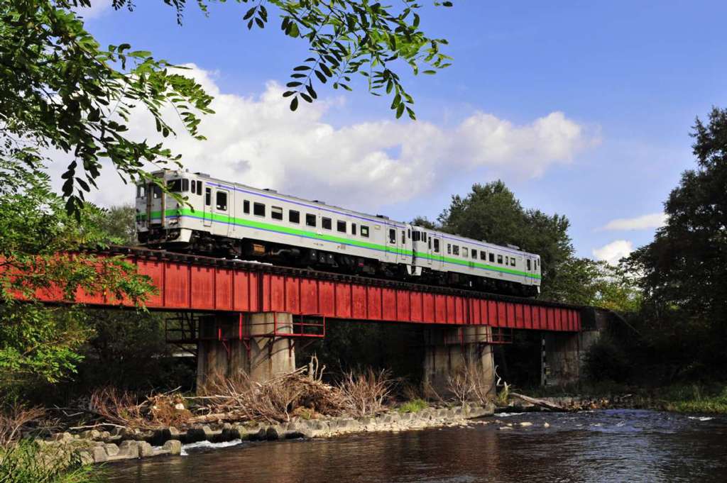 然別　余市川鉄橋