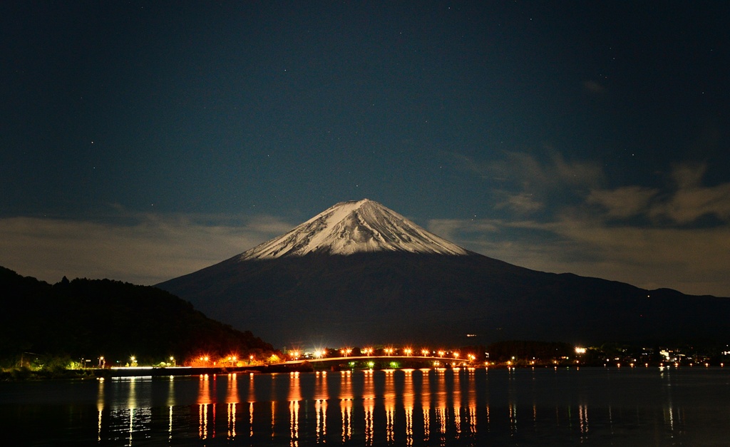 満月の晩に・・・富士を撮る ～其の二～