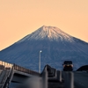 冬至の朝景　～富士山～