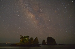 日本の夏・・・星降る夜