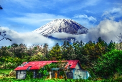 今年最初の雪化粧 ～Mt.Fuji～