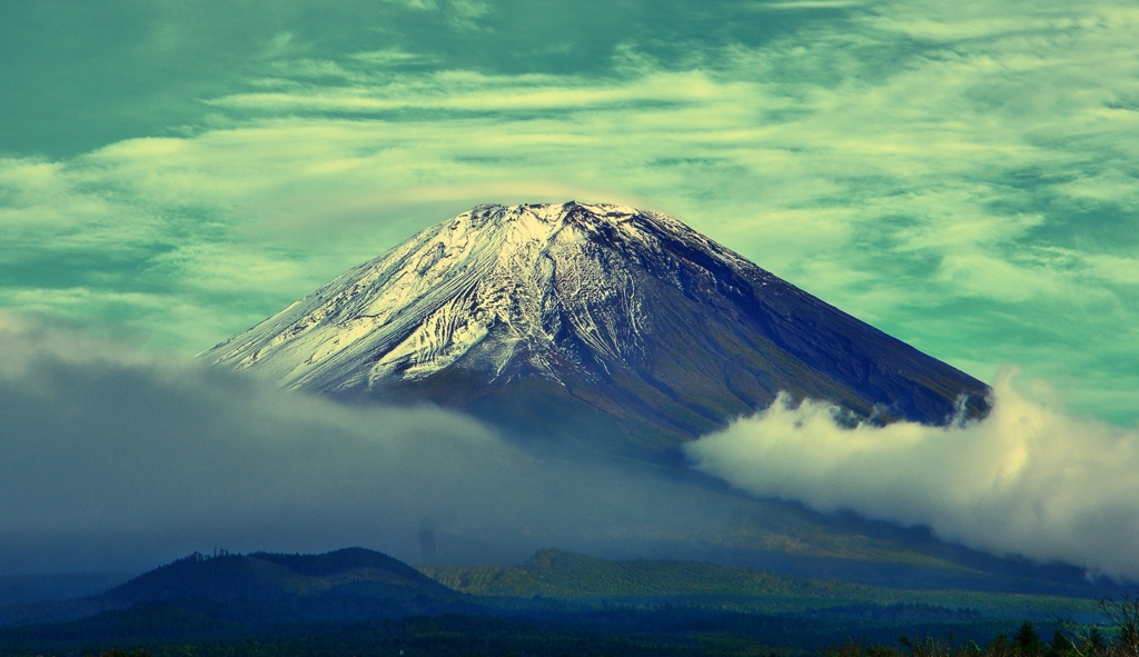 今年最初の雪化粧 ～Mt.Fuji～ 其の弐