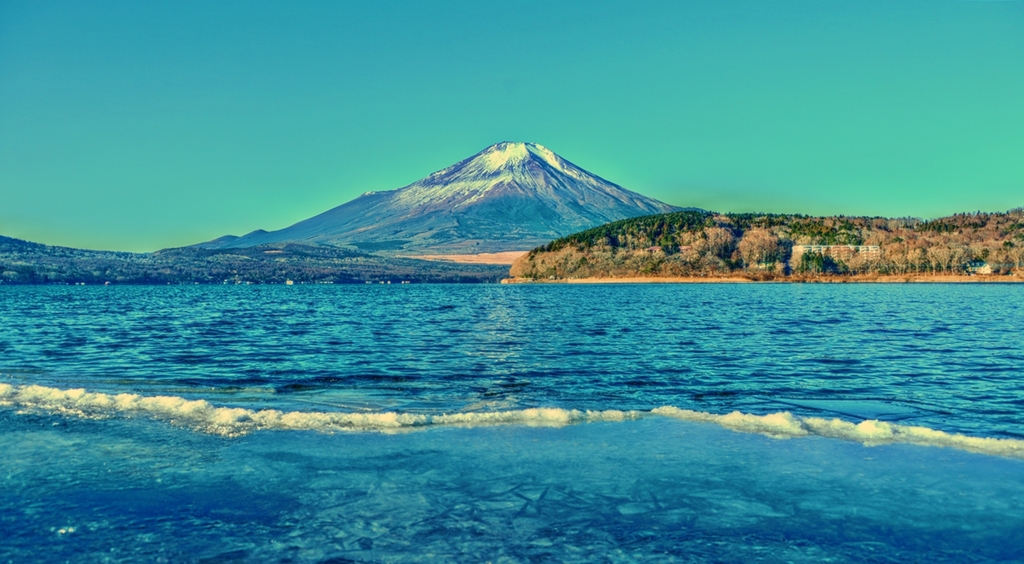 氷点下3℃の風景　～氷結～