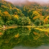 鏡面の秋景 ～湯沢高原 アルプの里～
