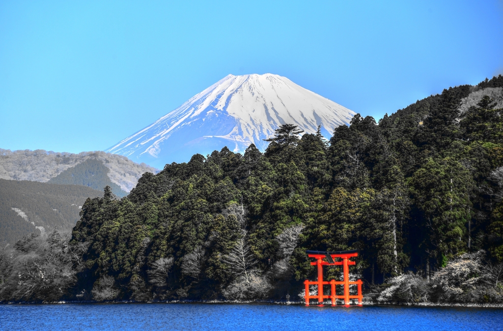 パワースポット ～空と山と湖と～