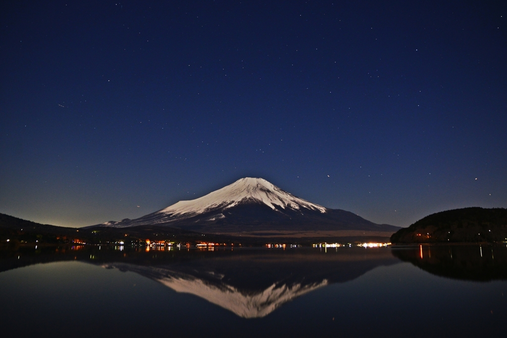 月夜の晩のリフレクション