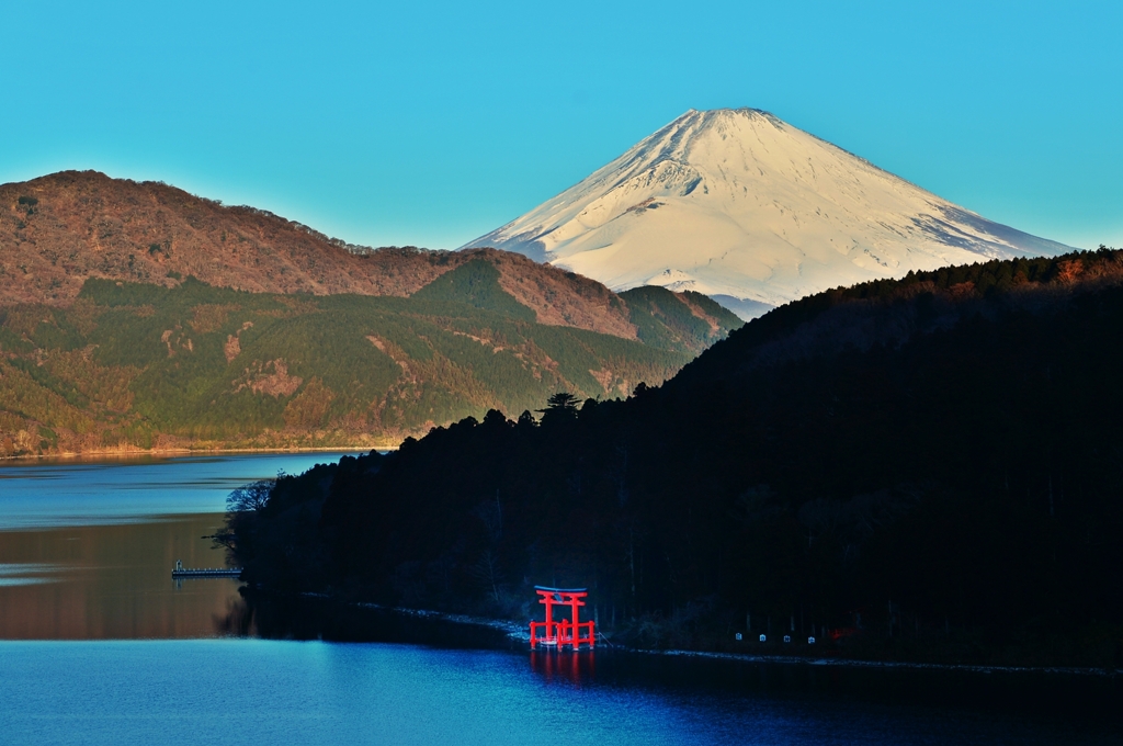 パワースポット ～箱根神社 平和の鳥居～