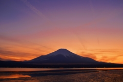 Mt.Fuji of January ～Yamanakako Side ～