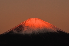見わたせば 雲居はるかに 雪白し 富士の高嶺の あけぼのの空