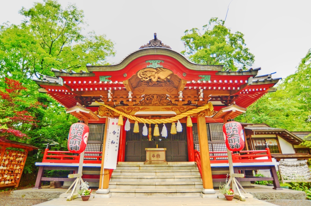 安産祭りまで・・・あと45日　～山中諏訪神社～