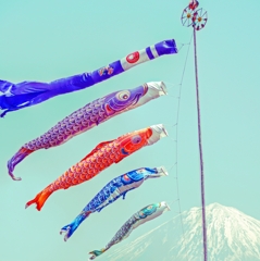 五月の空に泳げ　～コロナ終息～