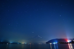 真夏の夜の Mt.Fuji